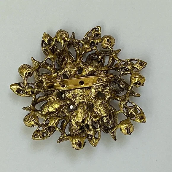 Large Purple Flower Brooch/Pendant - Picture 4 of 6